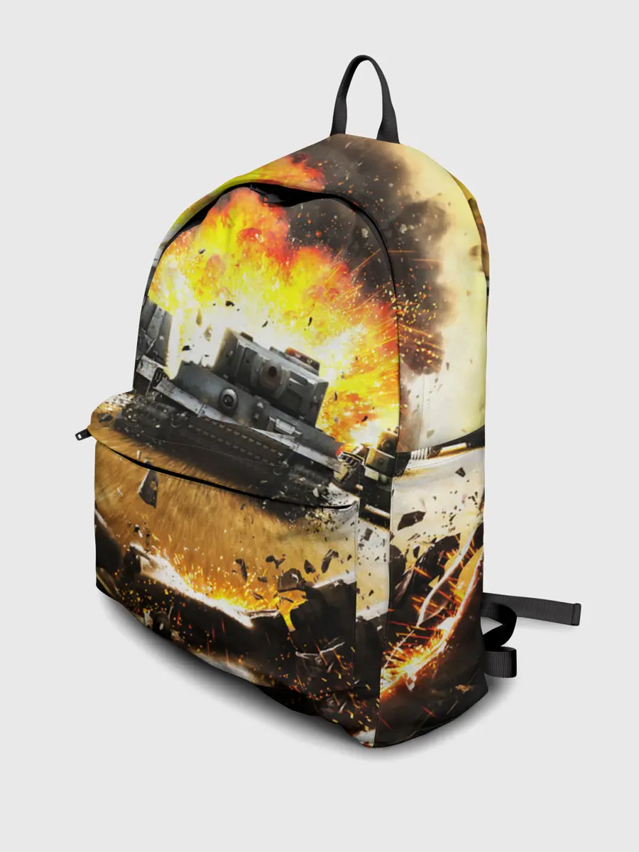 Рюкзак джинсовый / ТАНКИ