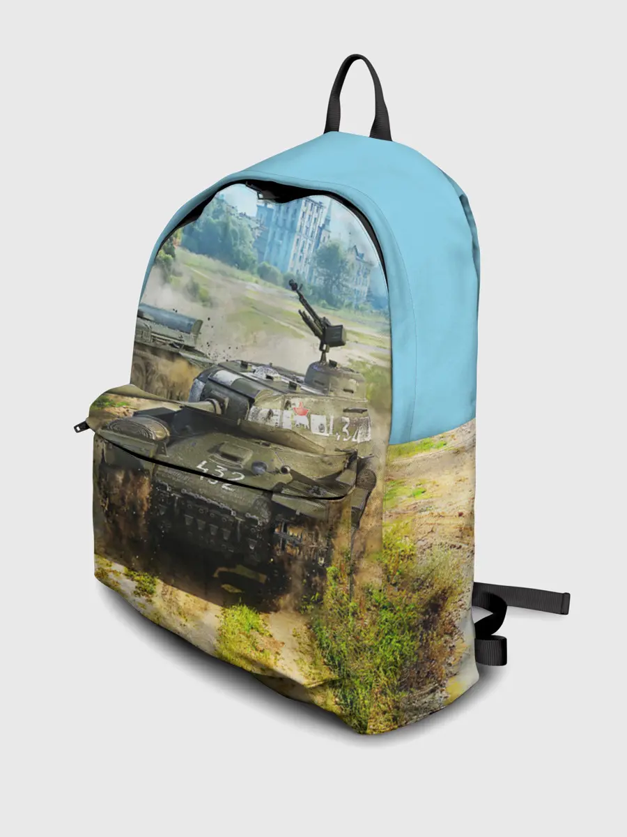 Рюкзак джинсовый / ТАНКИ