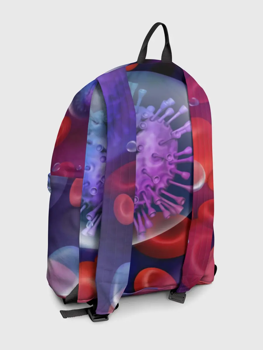 Рюкзак джинсовый / Лейкоциты и клетка