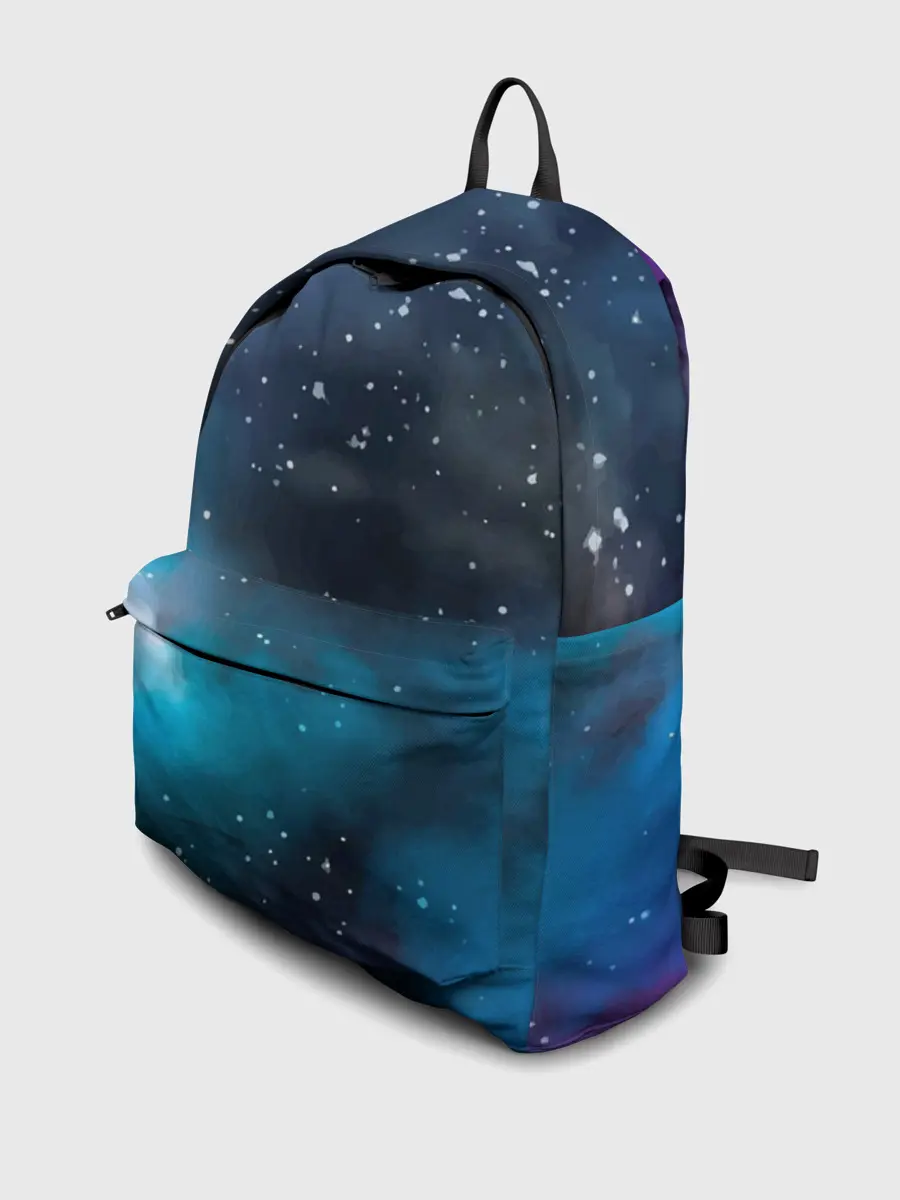 Рюкзак джинсовый / Рисованный Космос