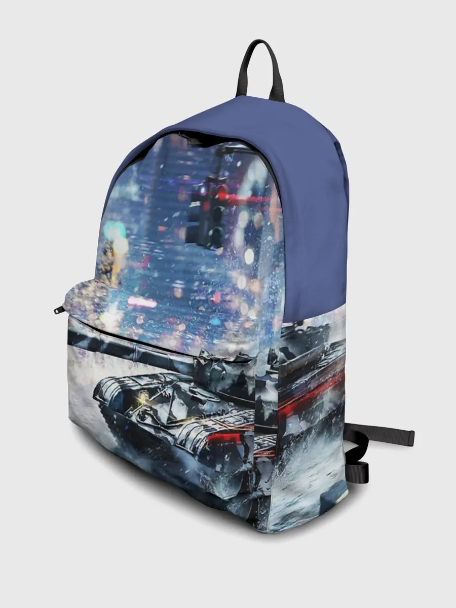 Рюкзак джинсовый / ТАНКИ