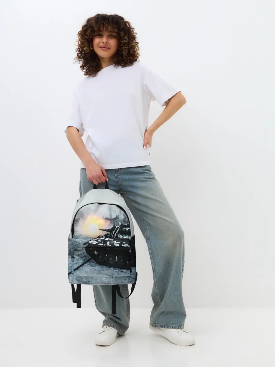 Рюкзак джинсовый / ТАНК