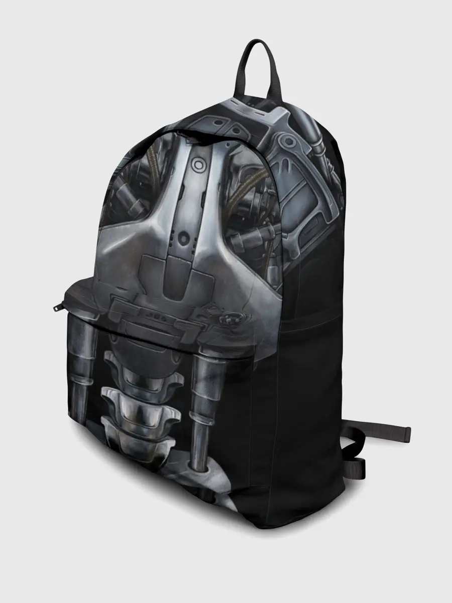 Рюкзак джинсовый / Терминатор т-800