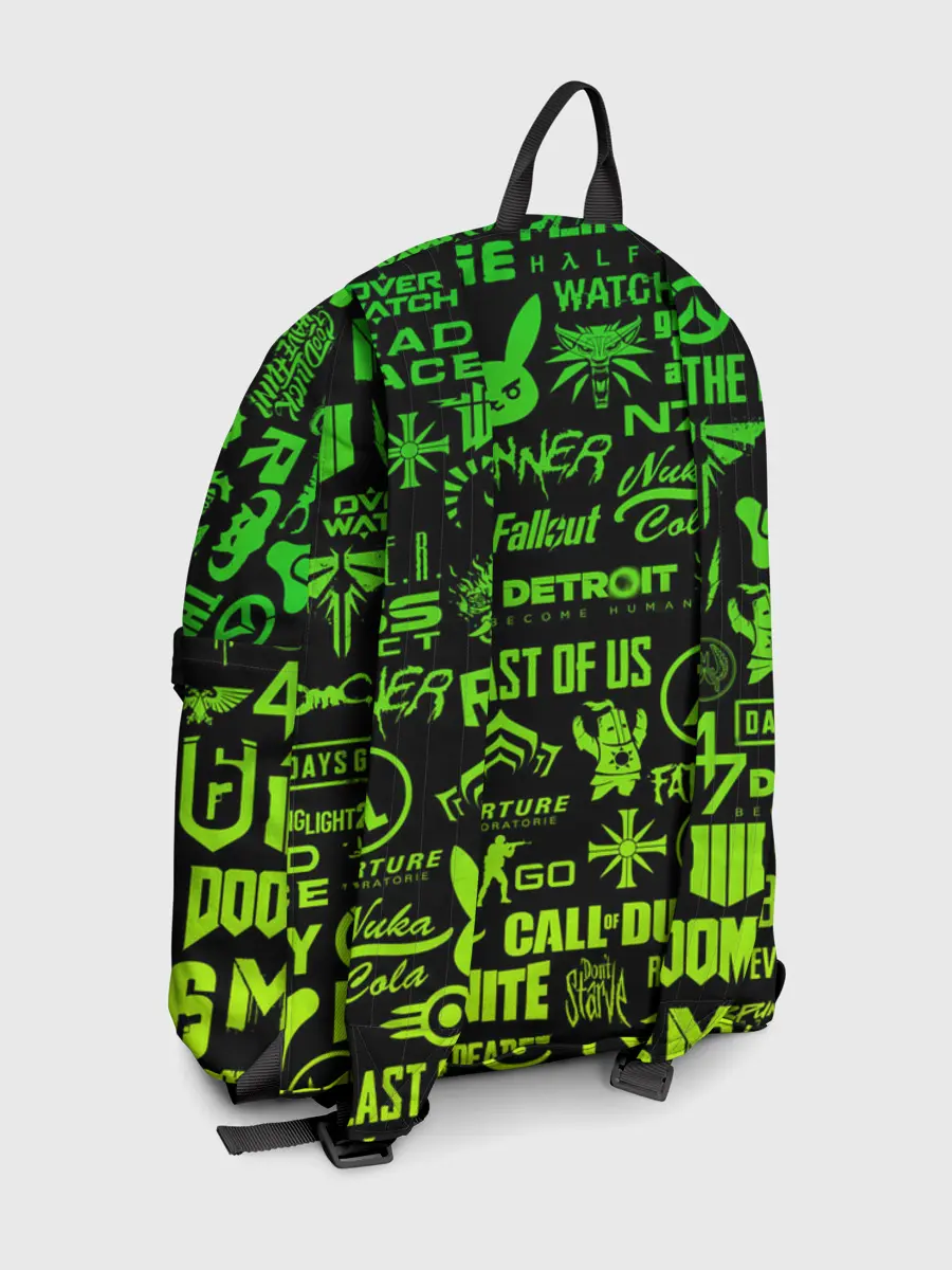 Рюкзак джинсовый / ЛОГОТИПЫ ИГР