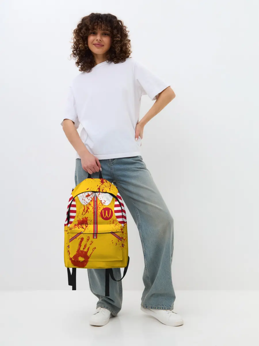 Рюкзак джинсовый / МакДональдс