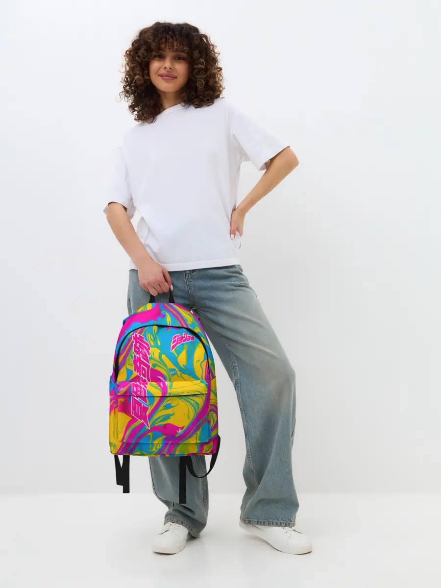 Рюкзак джинсовый / JoJo Bizarre Adventure