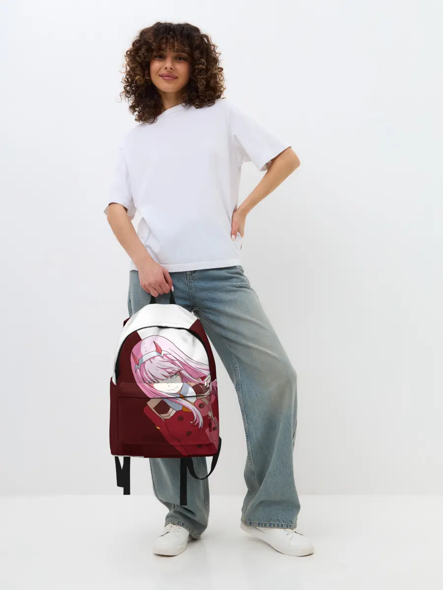 Рюкзак джинсовый / Ноль два диагональ