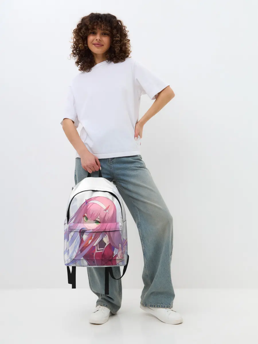 Рюкзак джинсовый / ноль два пальцы