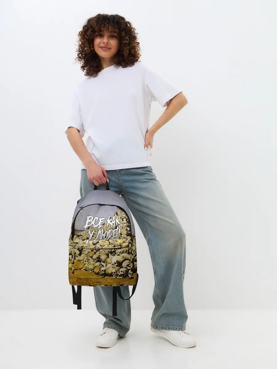 Рюкзак джинсовый / Все как у людей