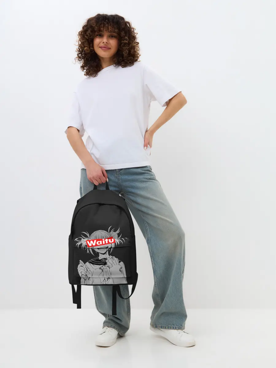 Рюкзак джинсовый / Waifu