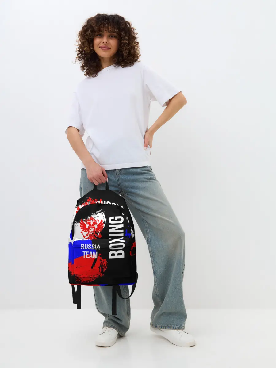 Рюкзак джинсовый / Boxing Russia Team