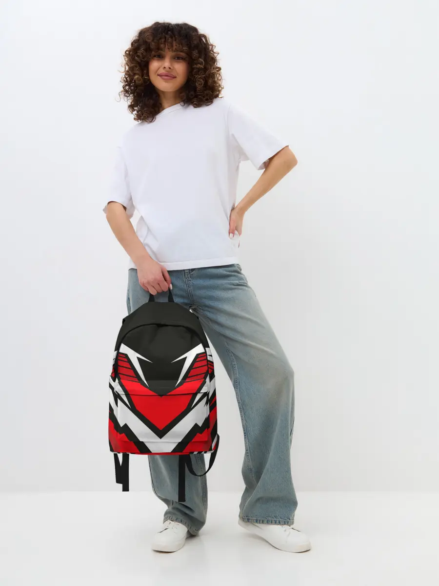 Рюкзак джинсовый / Sports geometry 4