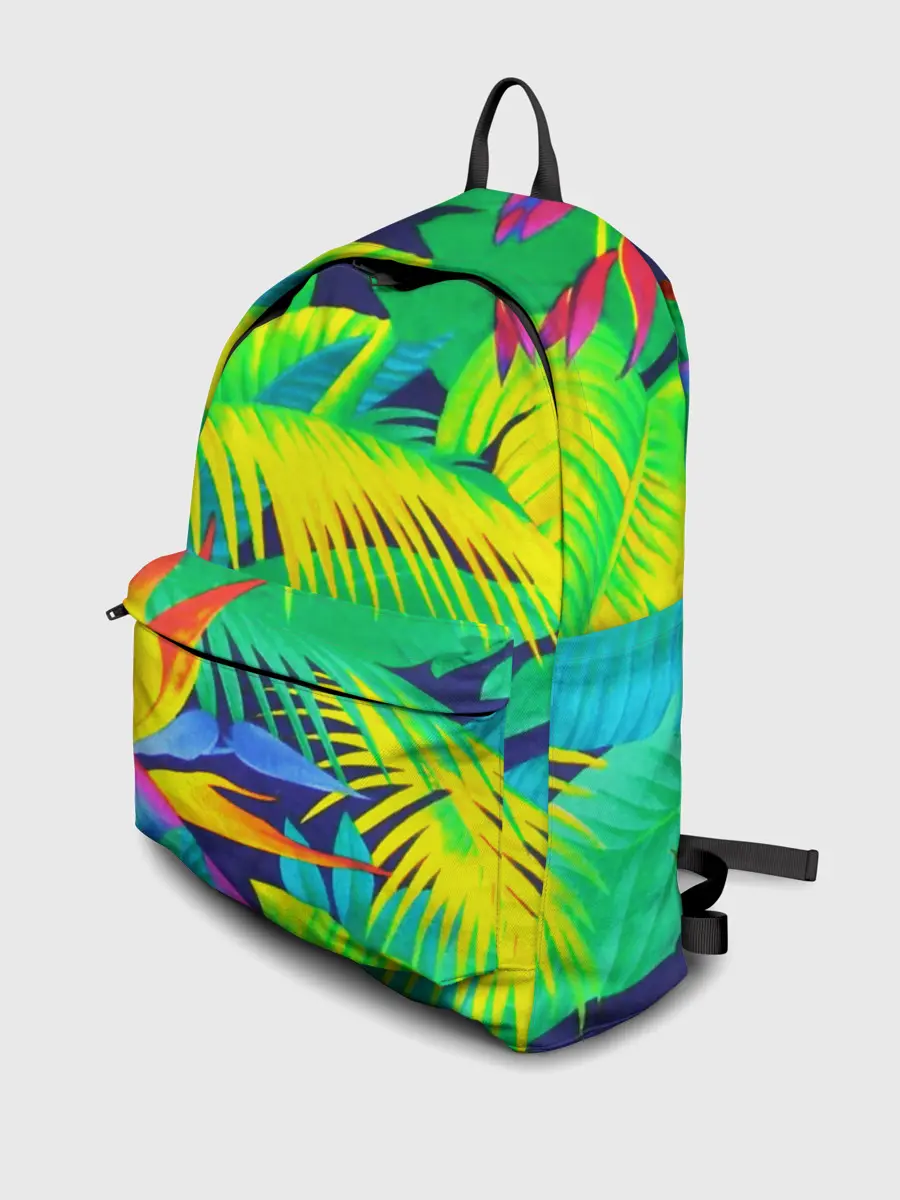 Рюкзак джинсовый / ТРОПИКИ