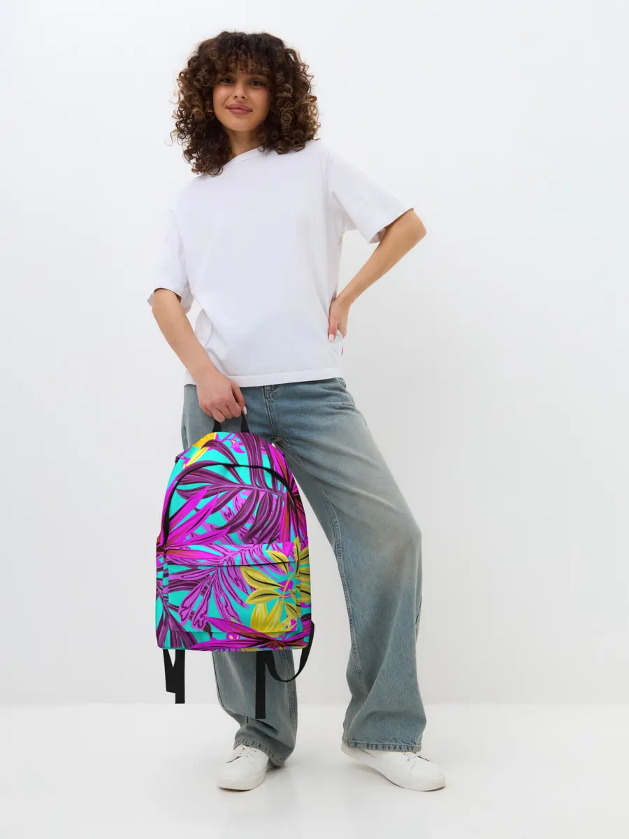 Рюкзак джинсовый / ТРОПИЧЕСКИЙ