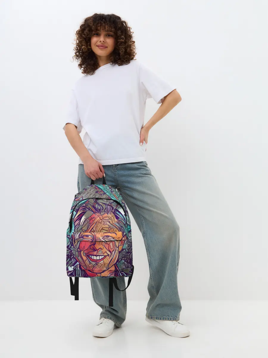 Рюкзак джинсовый / МАСК-БОТ