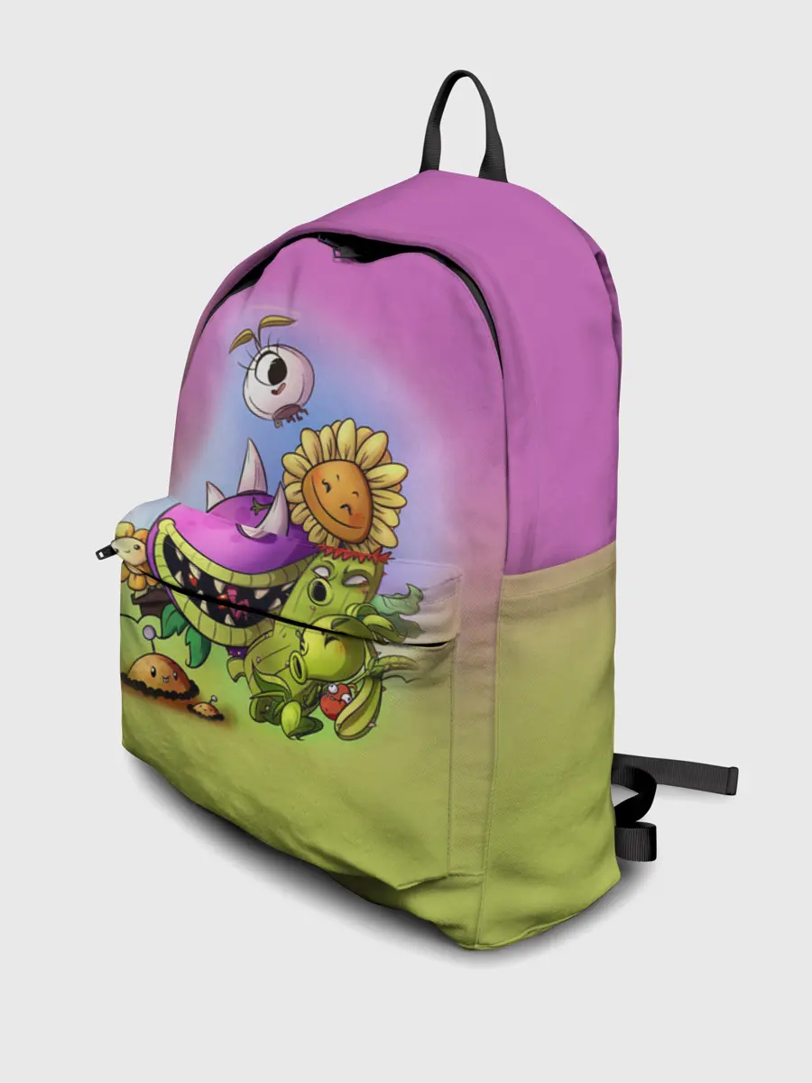 Рюкзак джинсовый / Plants vs. Zombies