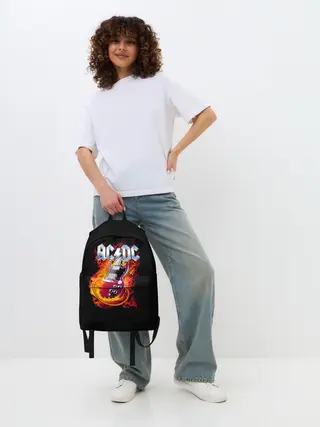 Рюкзак джинсовый / AC/DC