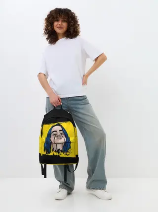 Рюкзак джинсовый / BILLIE EILISH