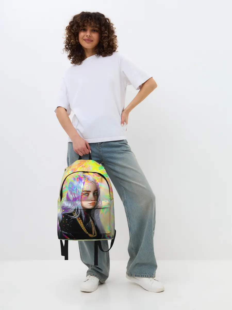 Рюкзак джинсовый / BILLIE EILISH