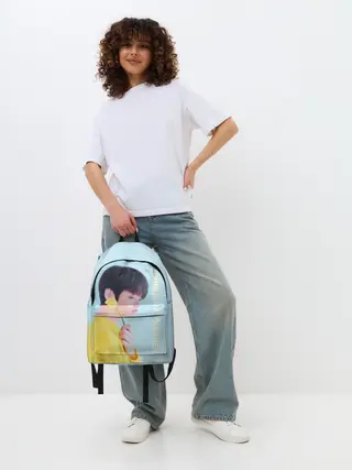 Рюкзак джинсовый / TXT