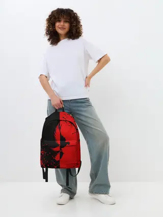 Рюкзак джинсовый / HOLLYWOOD UNDEAD