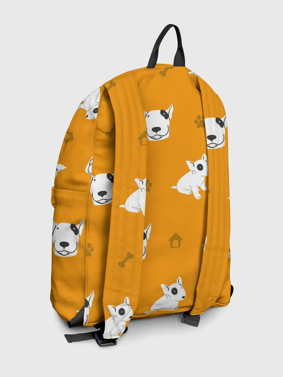 Рюкзак джинсовый / Английский бультерьер