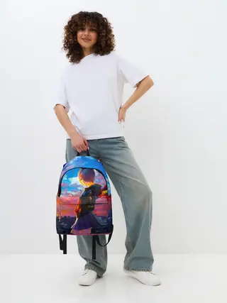 Рюкзак джинсовый / Токийский гуль