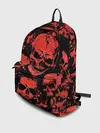 Рюкзак джинсовый / Skulls pattern