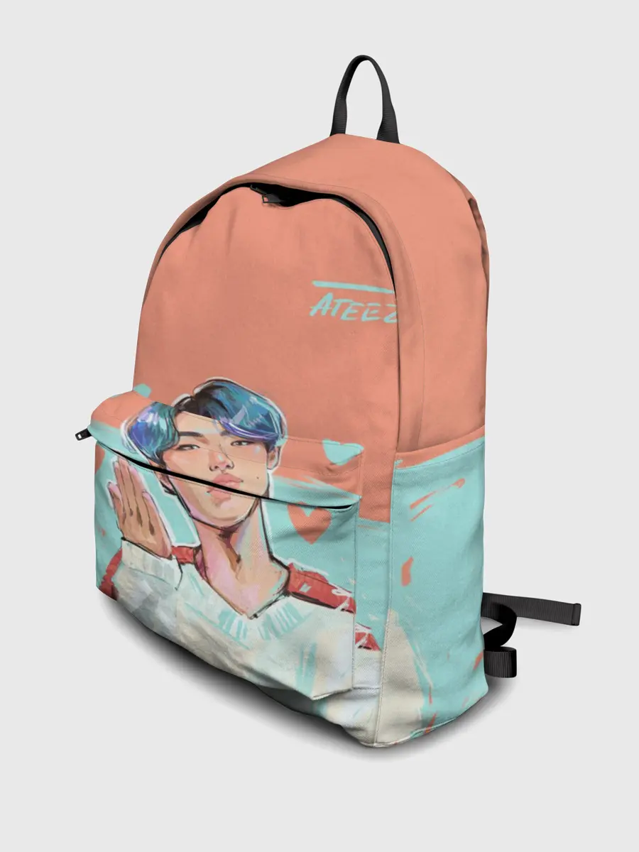 Рюкзак джинсовый / Ateez