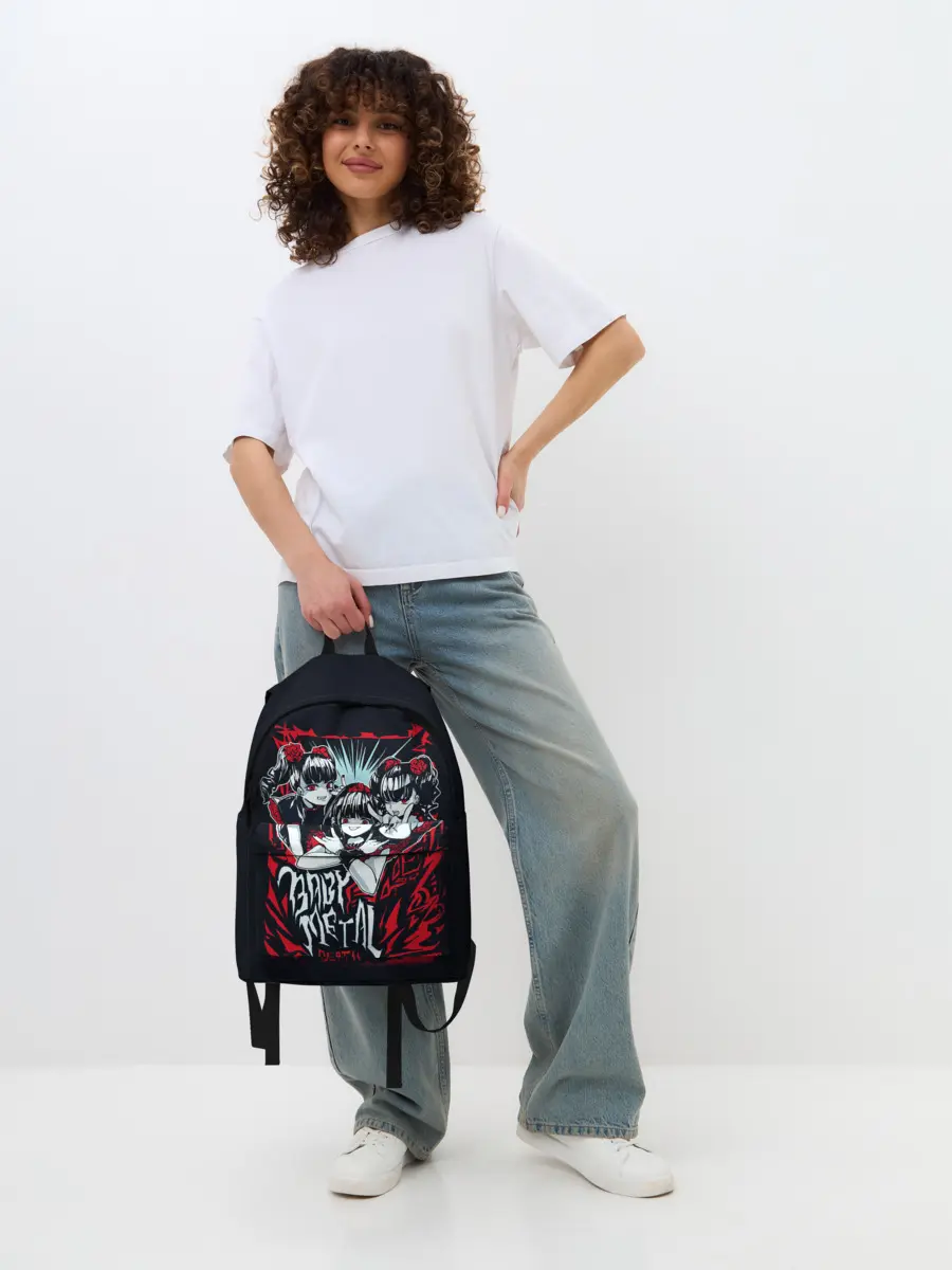 Рюкзак джинсовый / BABYMETAL