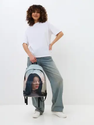 Рюкзак джинсовый / Билли Айлиш