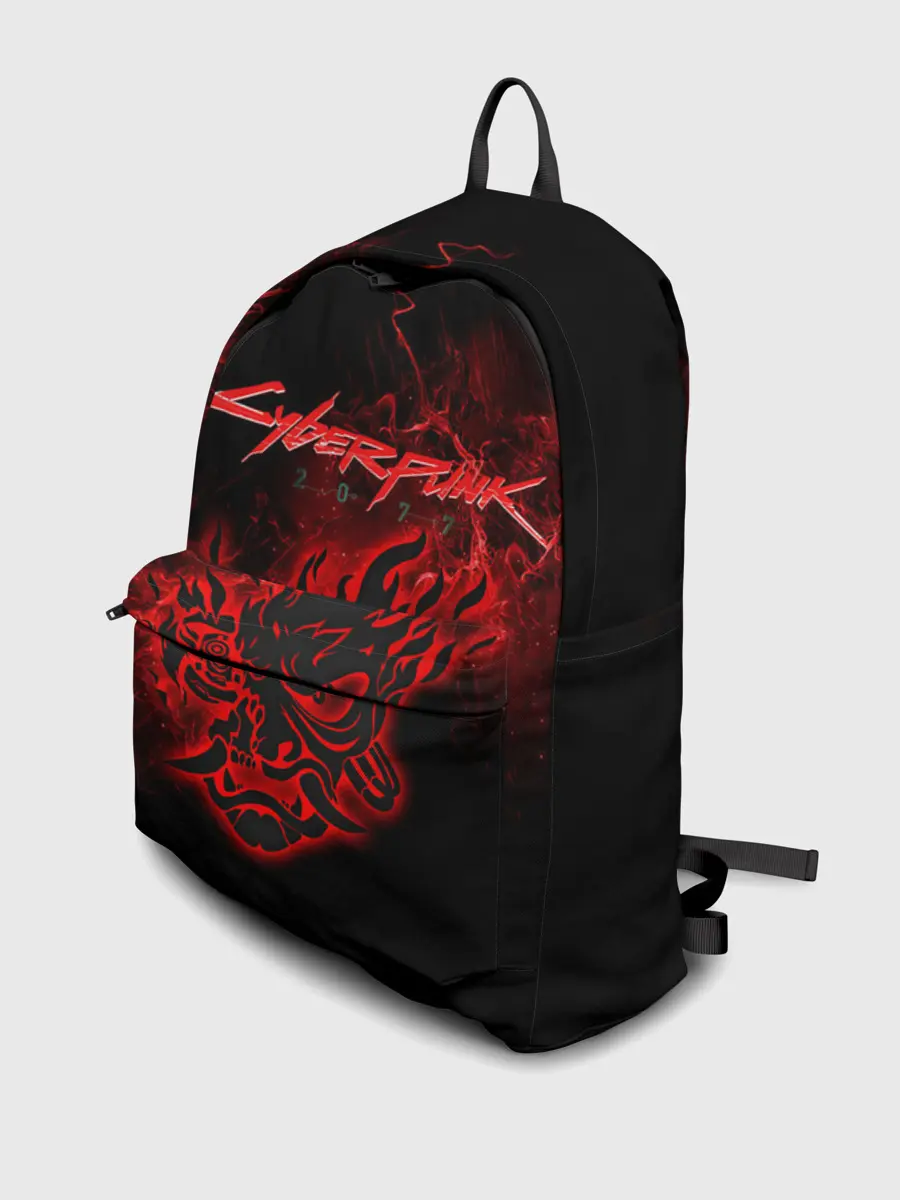 Рюкзак джинсовый / Cyberpunk 2077.