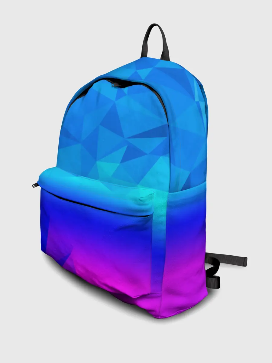 Рюкзак джинсовый / ABSTRACT NEON