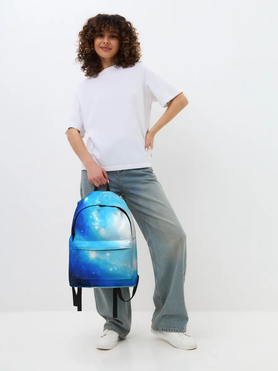 Рюкзак джинсовый / ЗВЕЗДНОЕ НЕБО