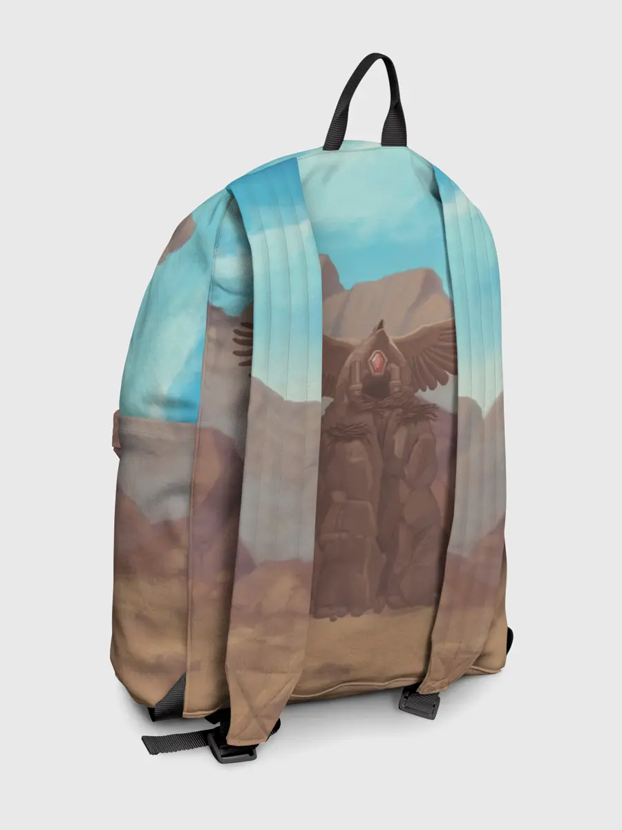 Рюкзак джинсовый / Сэр Троглодит - Варвар