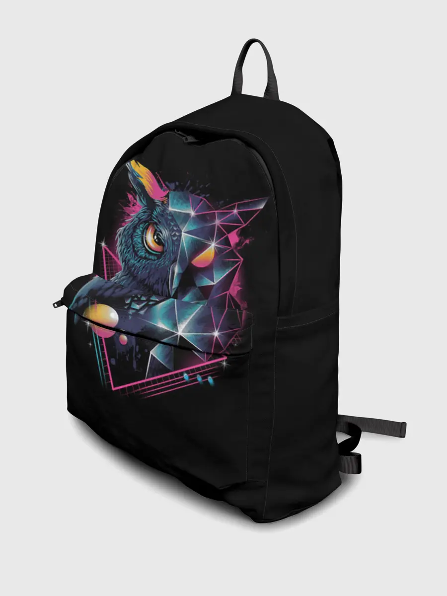 Рюкзак джинсовый / Neon net-owl