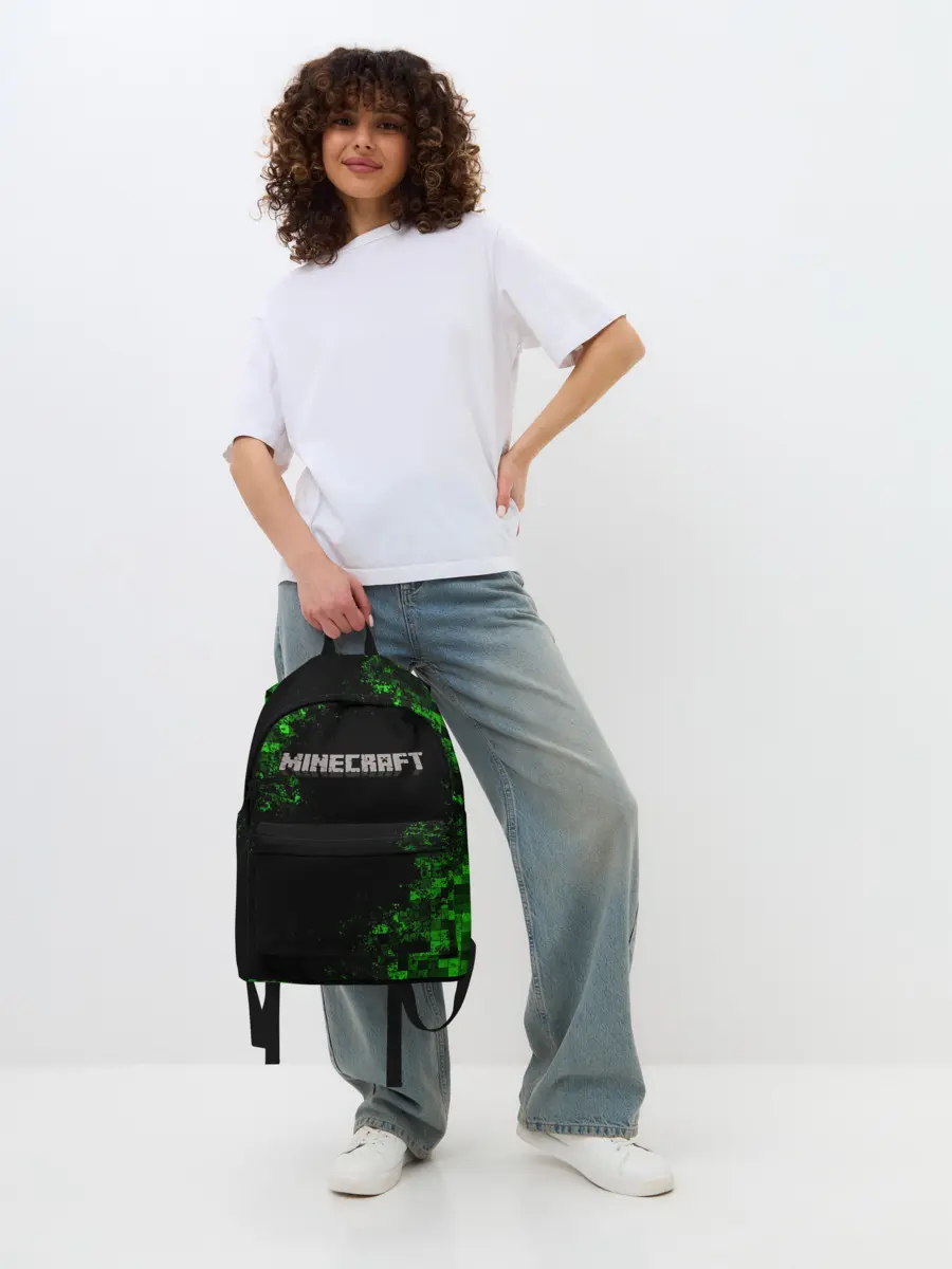 Рюкзак джинсовый / MINECRAFT