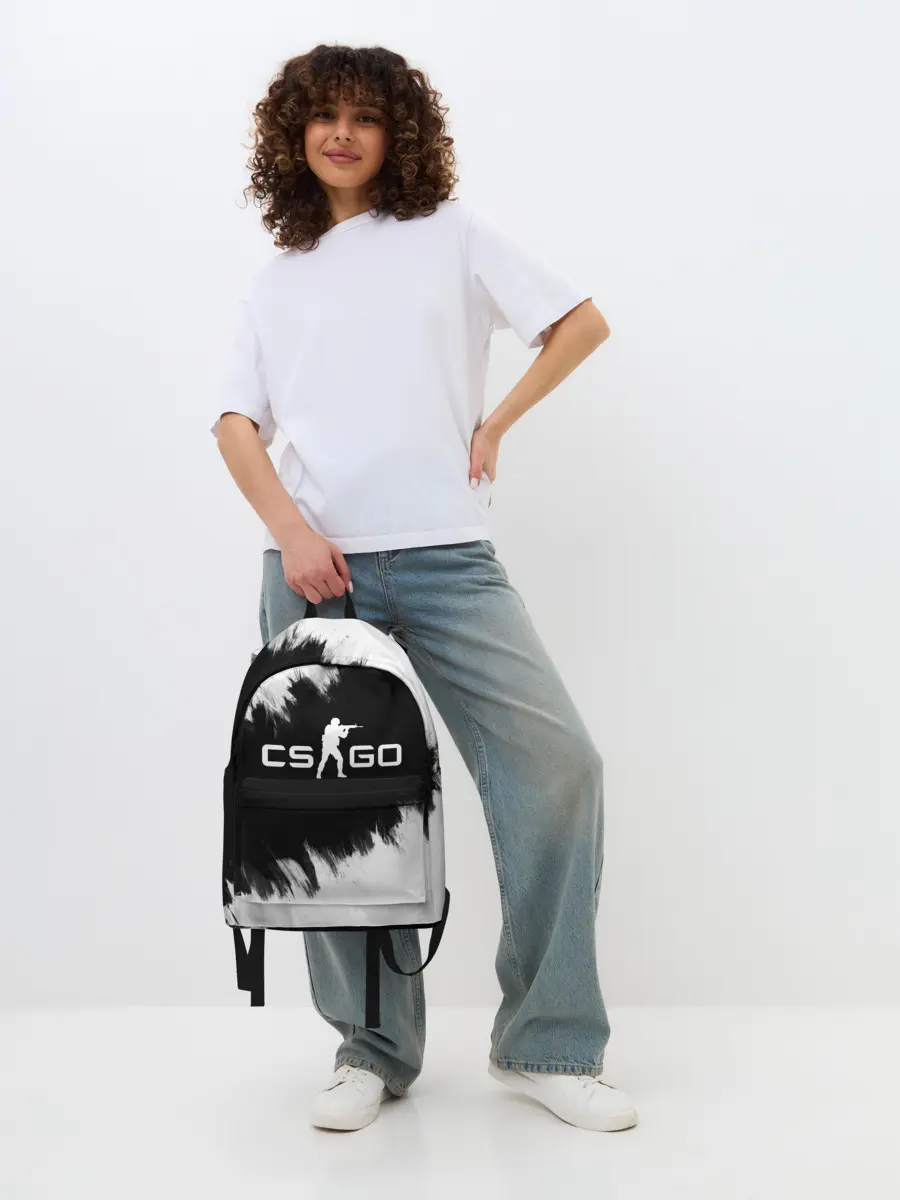 Рюкзак джинсовый / CS:GO BW