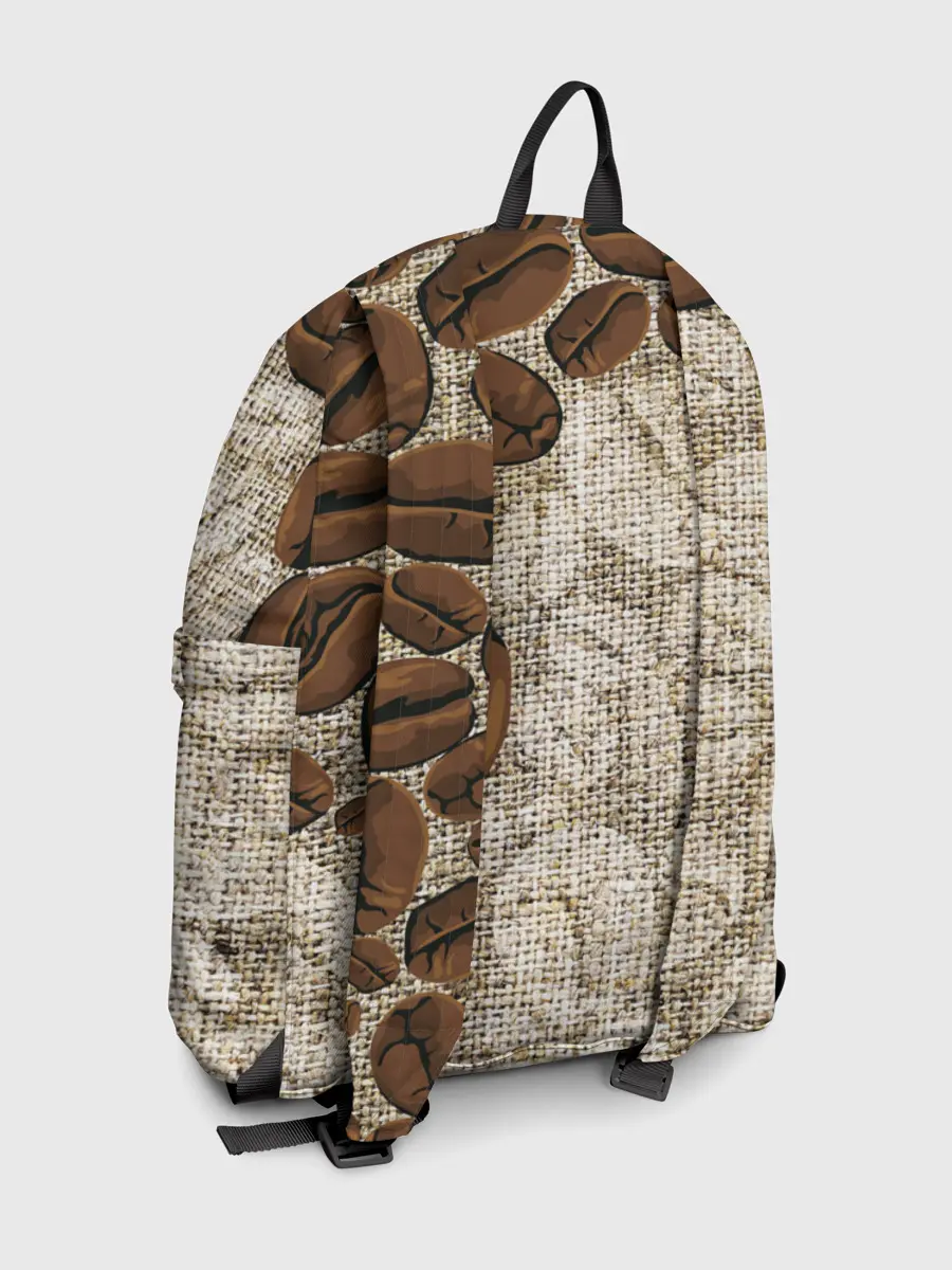 Рюкзак джинсовый / Кофейные зёрна