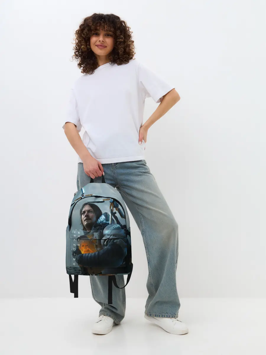 Рюкзак джинсовый / Death Stranding