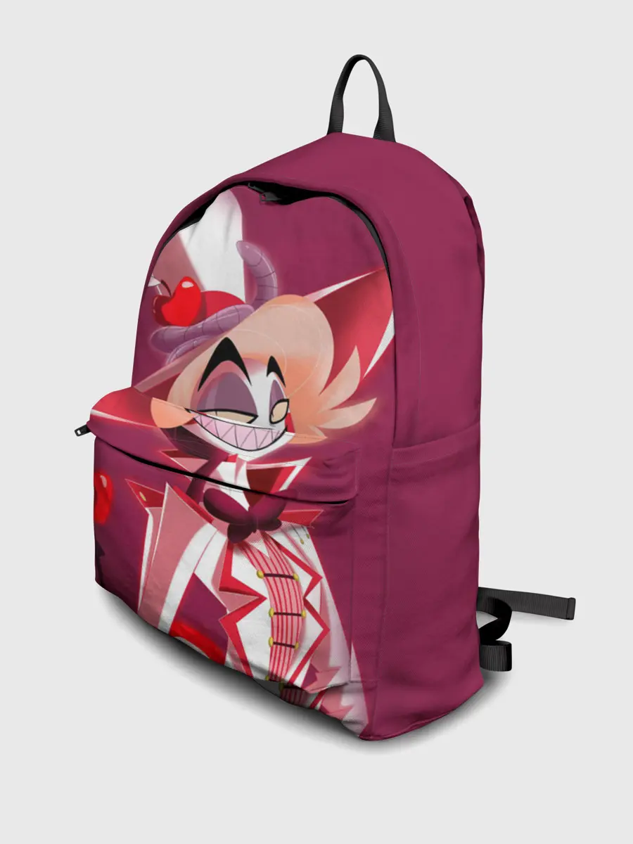 Рюкзак джинсовый / Hazbin Hotel