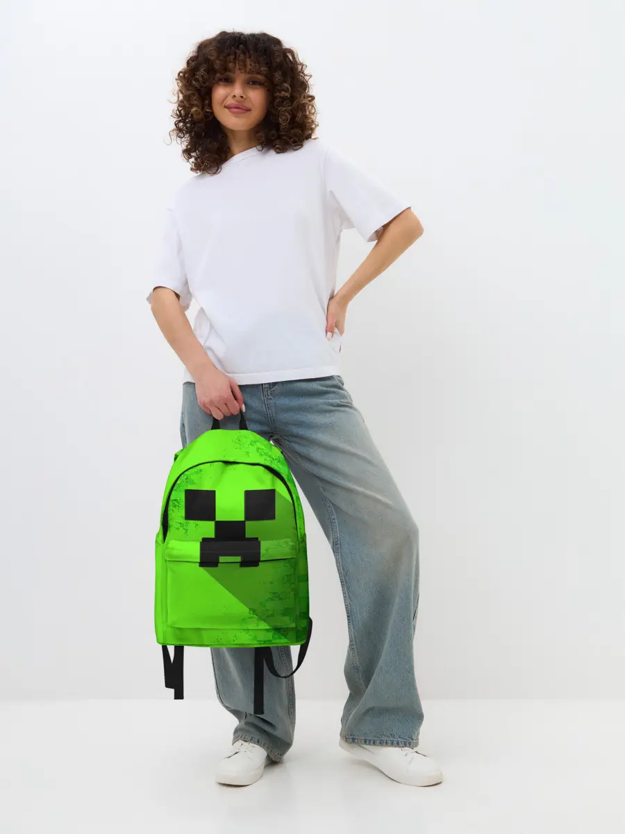 Рюкзак джинсовый / MINECRAFT