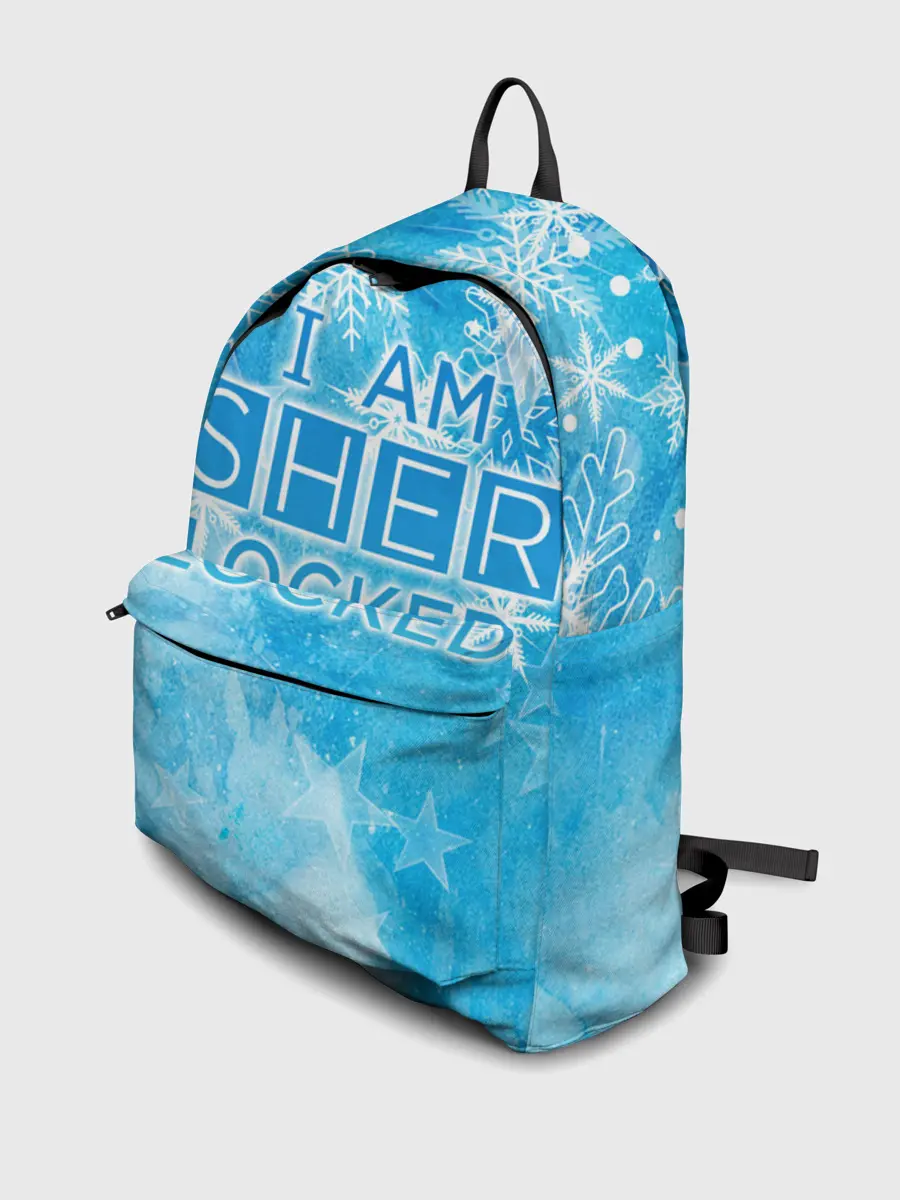 Рюкзак джинсовый / Новогодний Sherlock