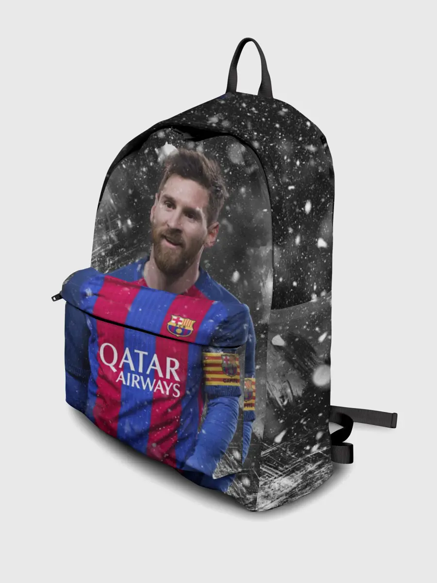 Рюкзак джинсовый / Лео Месси