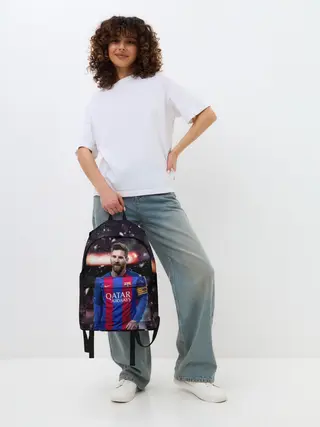 Рюкзак джинсовый / Leo Messi
