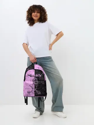 Рюкзак джинсовый / LIL PEEP HELL BOY