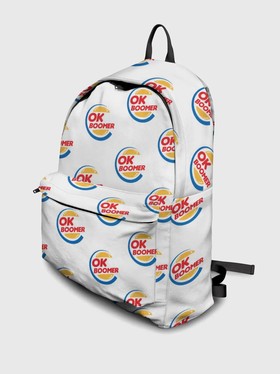 Рюкзак джинсовый / OK BOOMER