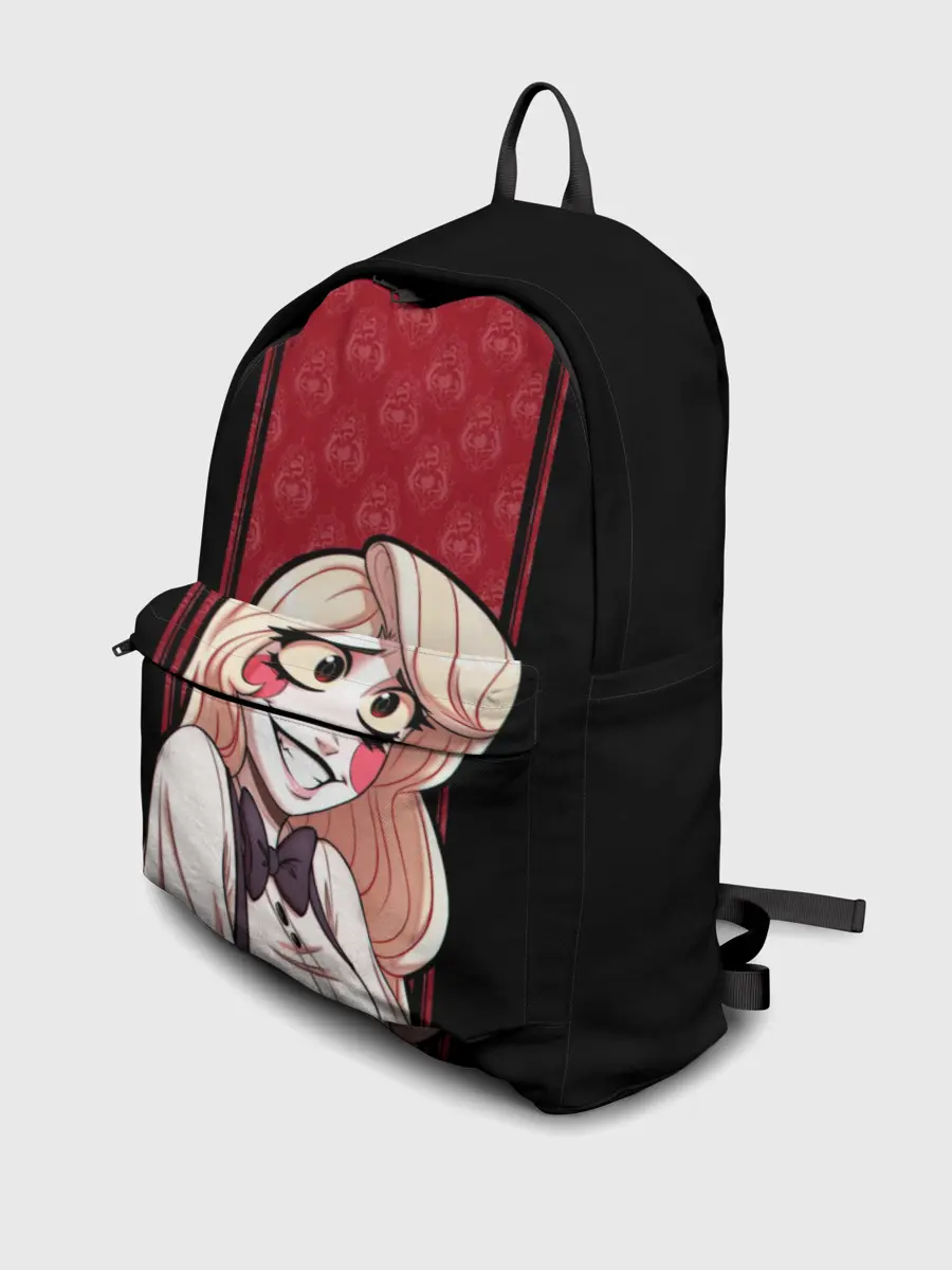 Рюкзак джинсовый / Hazbin Hotel. Charlie