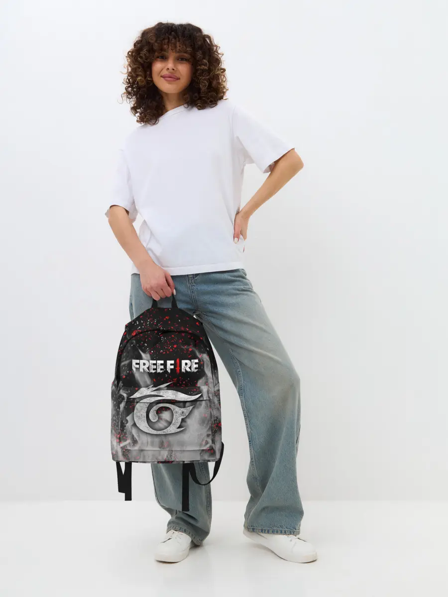 Рюкзак джинсовый / GARENA FREE FIRE