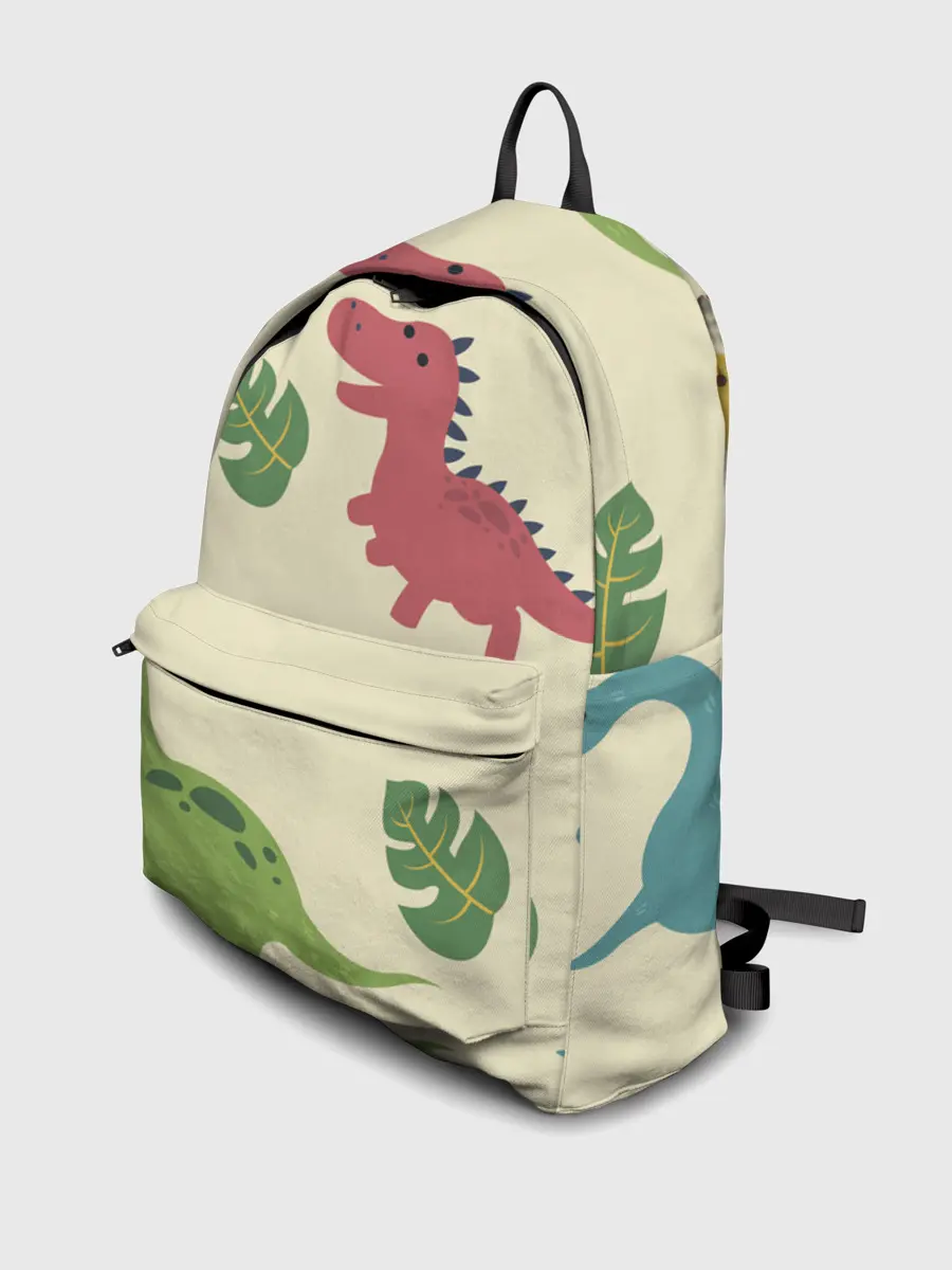 Рюкзак джинсовый / Динозаврики